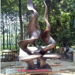 不銹鋼抽象園林景觀藝術(shù)雕塑擺件